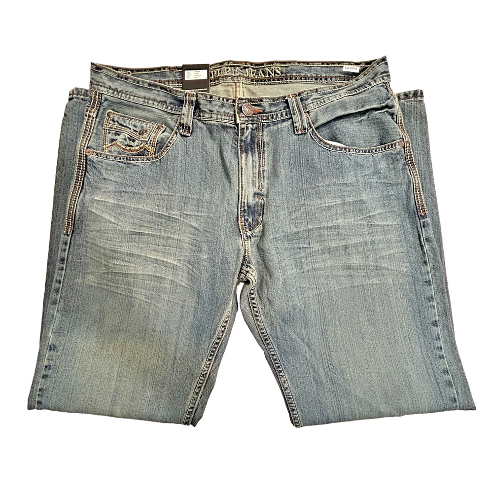Mens Pepe Jeans Relaxed Low-Rise Straight Leg NWT 38x30 - Picture 3 of 16